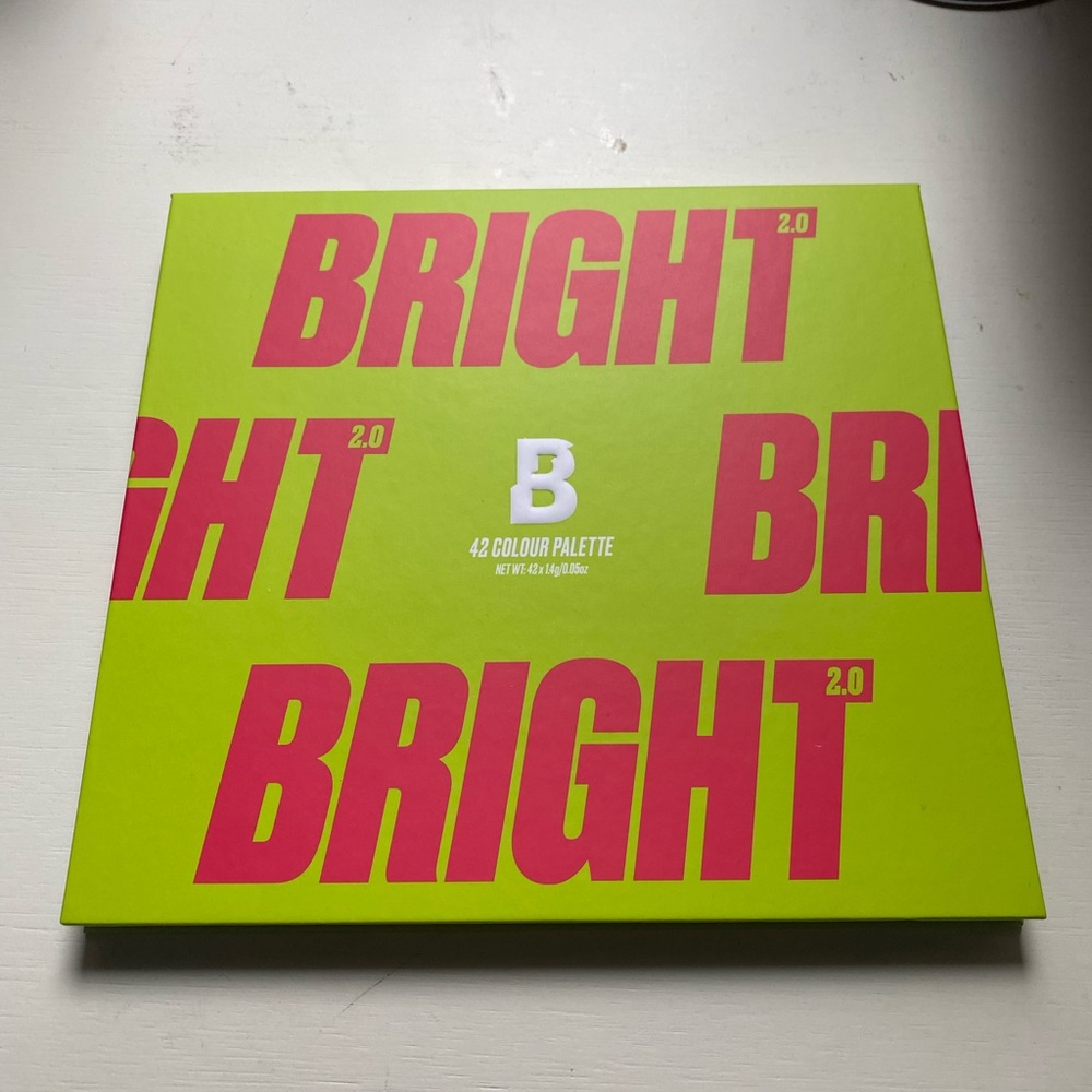 BRAND NEW BEAUTY BAY BRIGHT 2.0 42 COLOR PALETTE